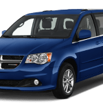 dark blue dodge grand caravan